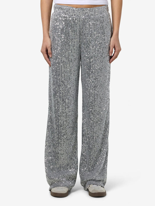 NMSCARLET SEQUIN WIDE PANTS