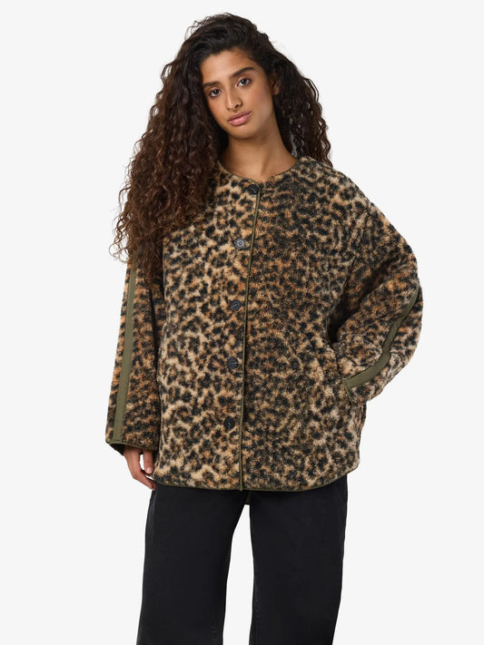 NMFELINE LOOSE TEDDY JACKET