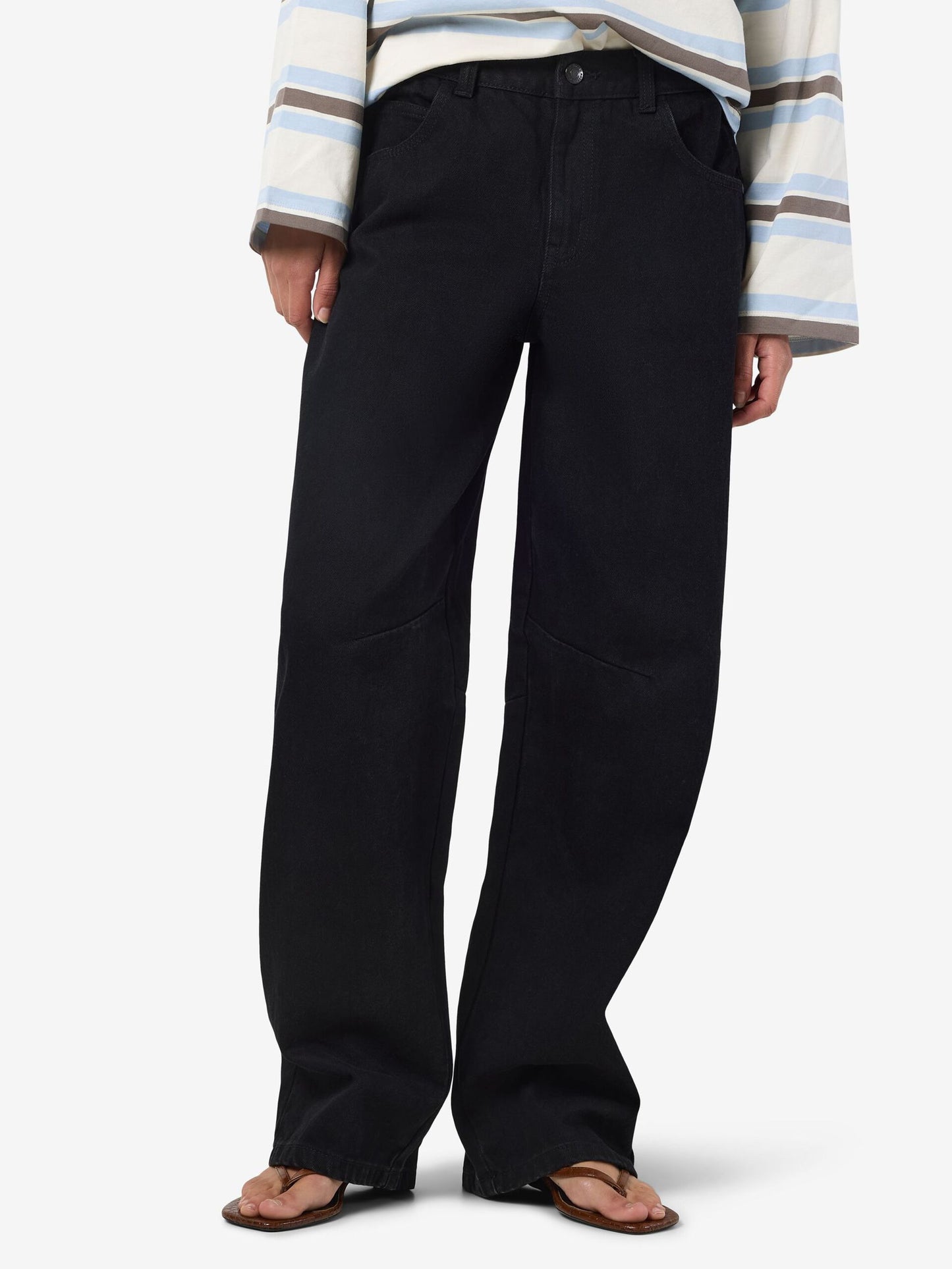 NMHAZAL HW BARREL JEANS
