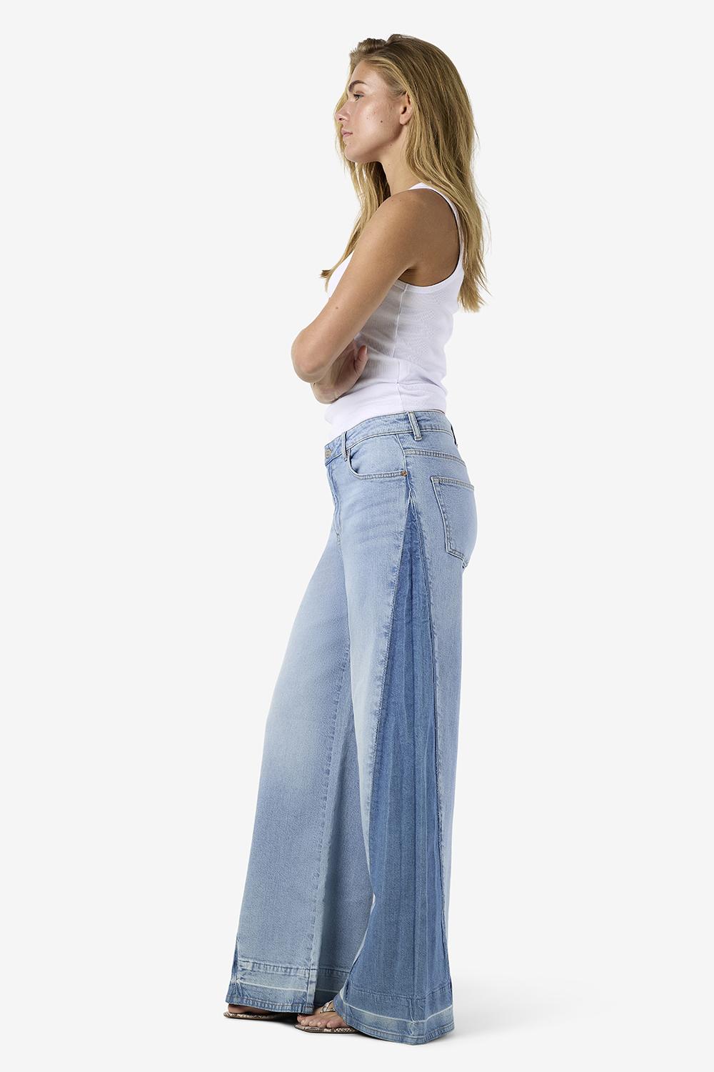 NMCOLIN NW WIDE PANEL JEANS