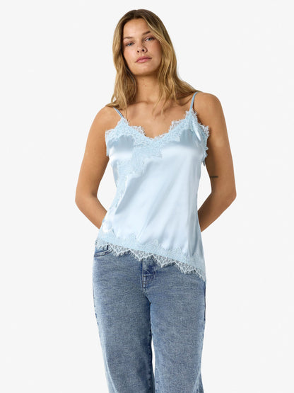 NMSOFIE S/L SATIN TOP