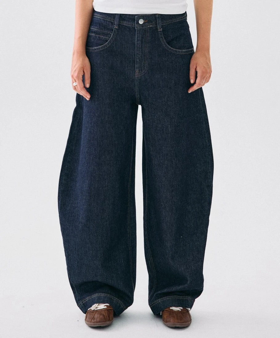 NMNOAH MW BARREL JEANS
