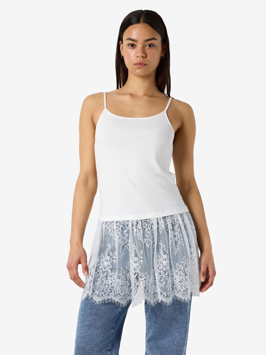 NMNILLE SINGLET LACE TOP