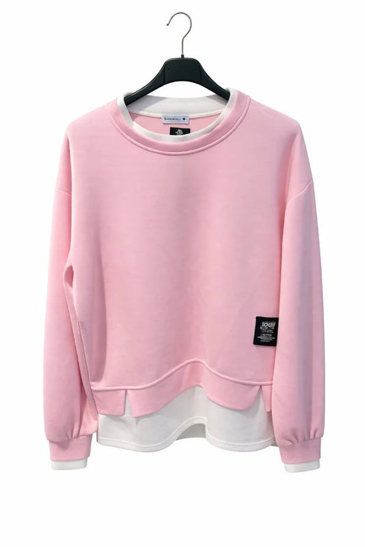 Sweatshirt m. t-shirt kanter