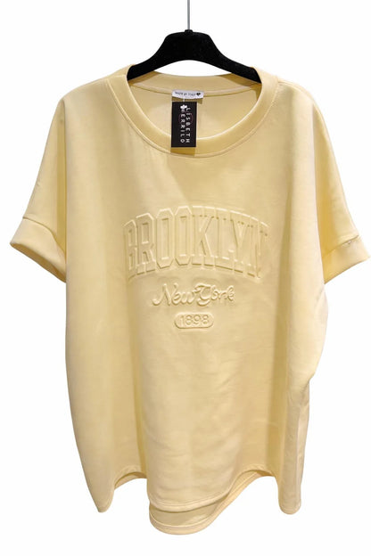 Sweetshirt m. kort ærme