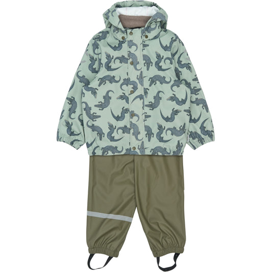 PU Rain Set AOP w. Susp/104
