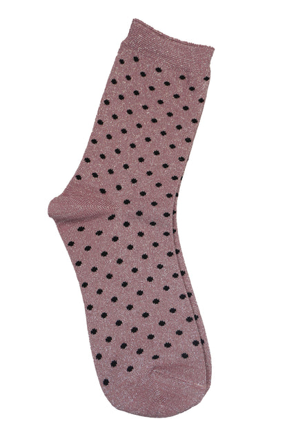 ZE - Socks 540 - Glimmer sokker med prikker