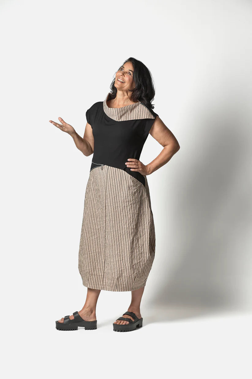 CRINCLE DRESS