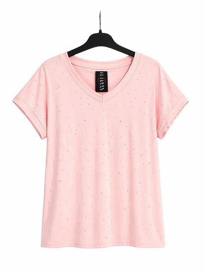 T-Shirt m. sten