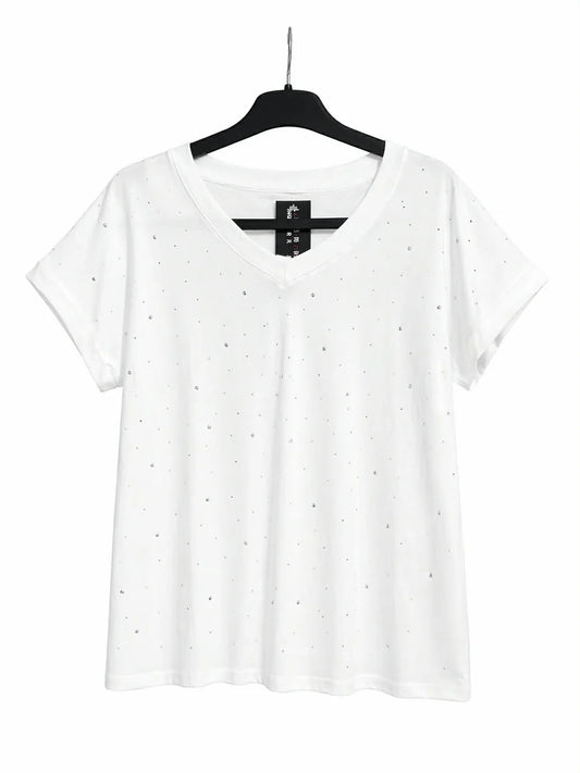 T-Shirt m. sten