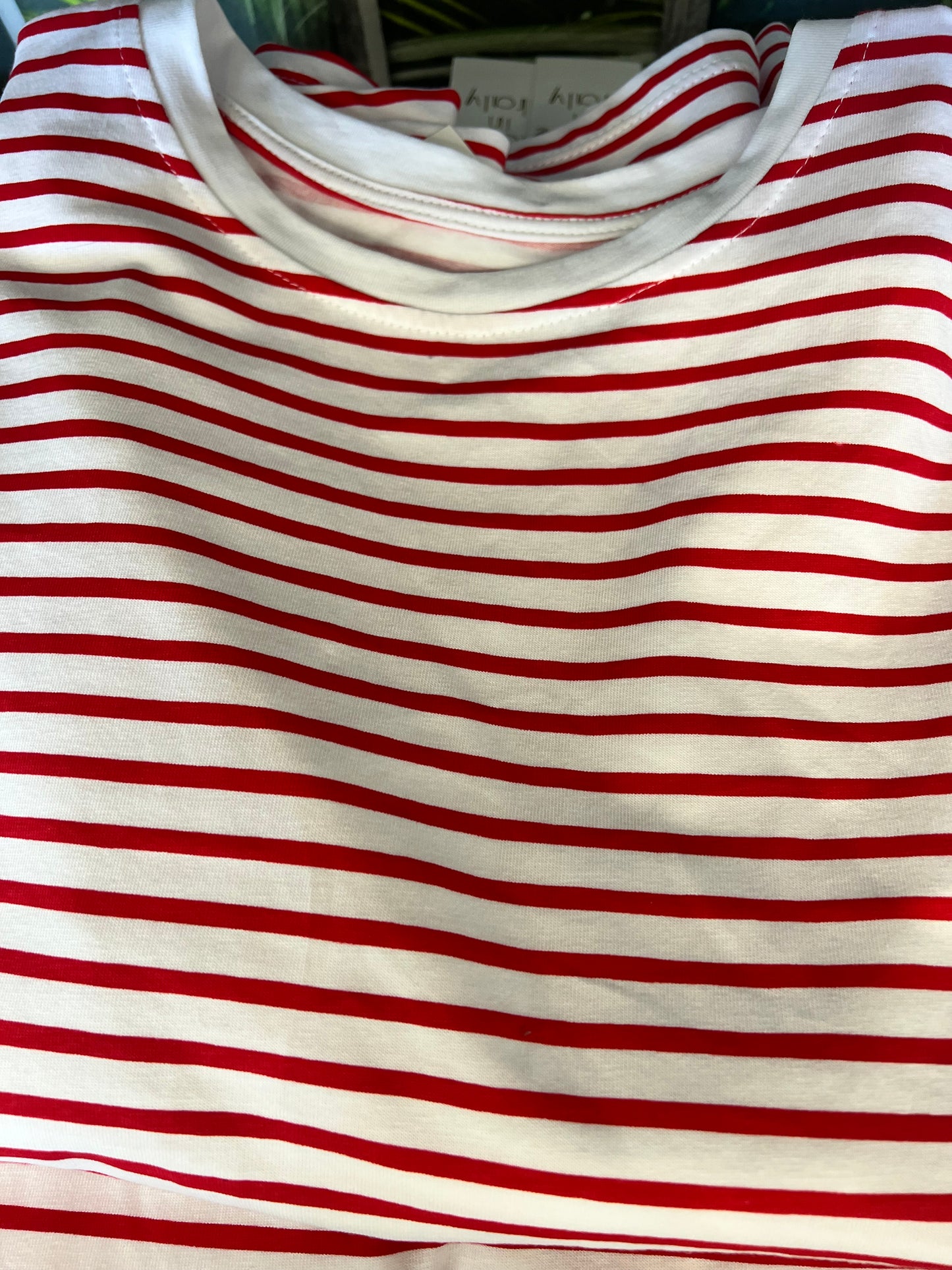 Stribet T-Shirt,