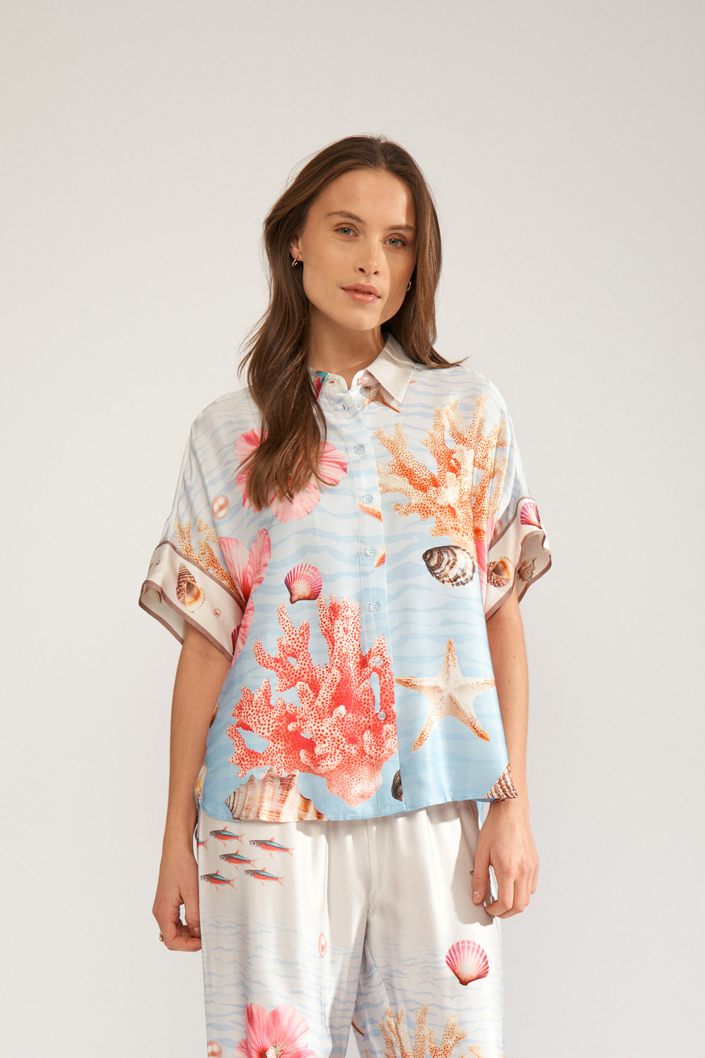 NUOCEANA SLEEVELESS SHIRT