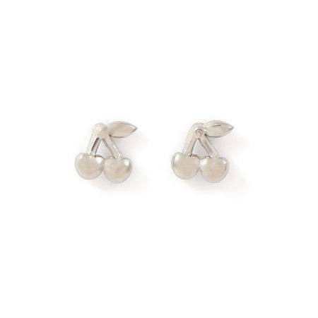 Amour - Cherry Stud Earrings Stainless Steel