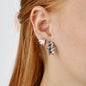 G r e t a - Organic Stud Earrings Stainless Steel