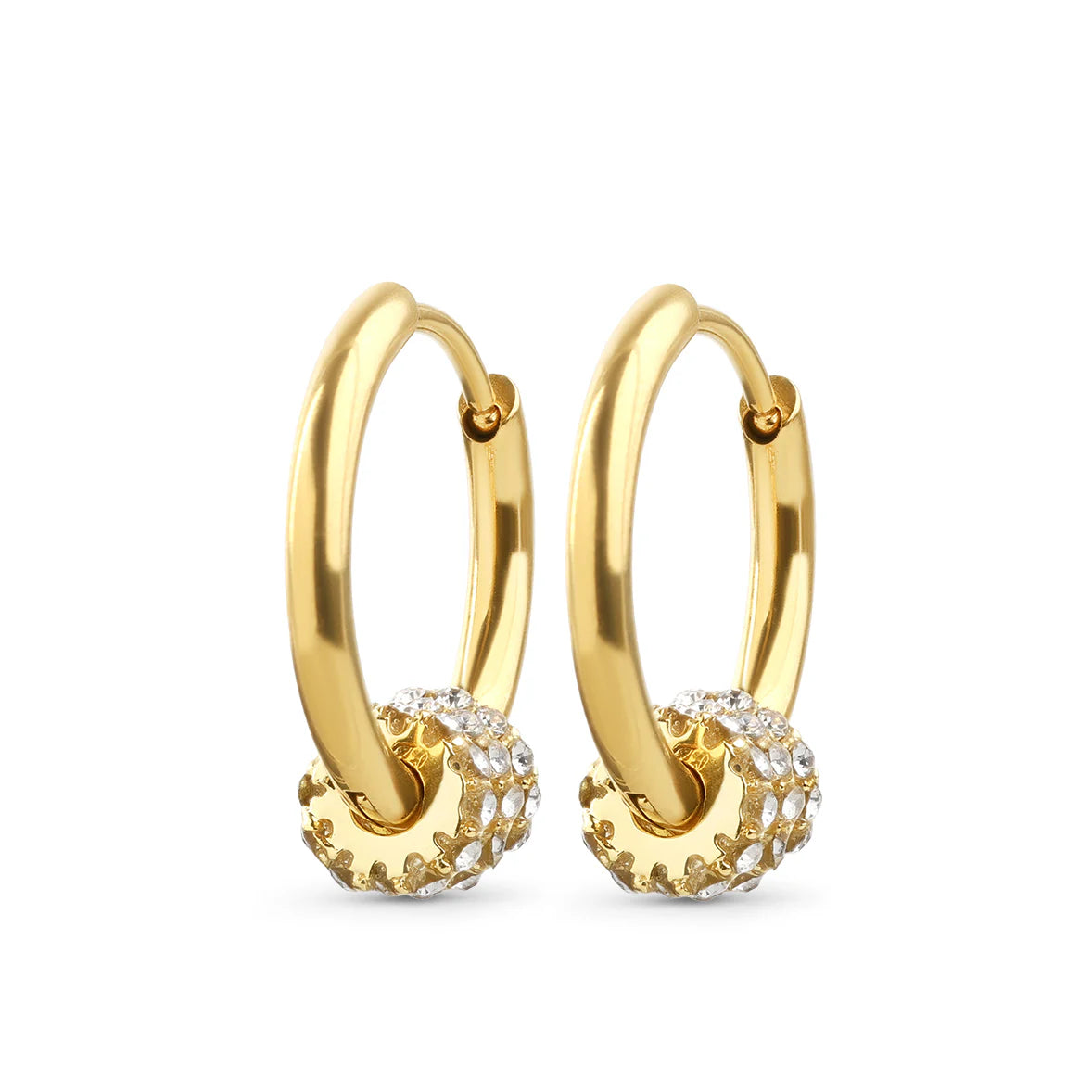 H e v i n - Hoop Earrings Stainless Steel