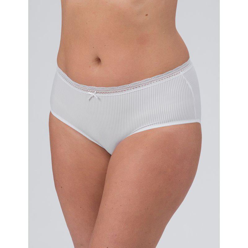 BRIEF MIDI WHITE