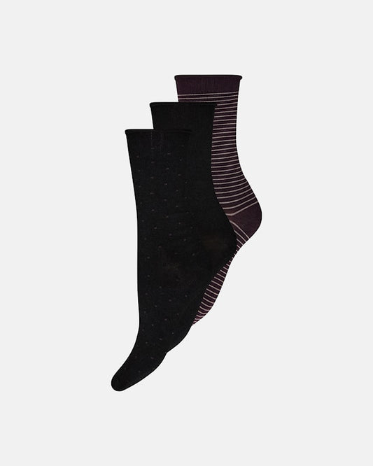 DECOY ankle sock fine knit bam