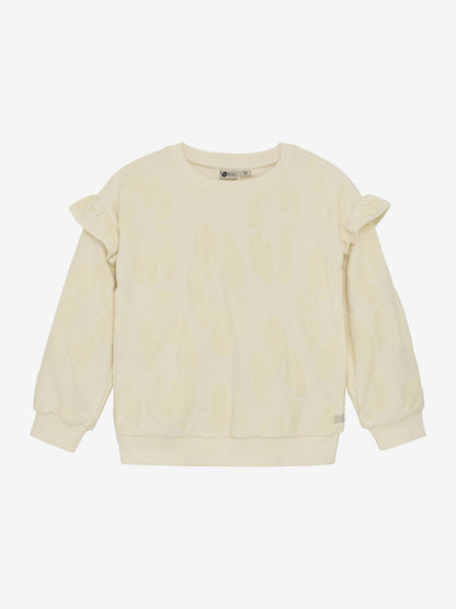 Sweater Jaquard Ruffle