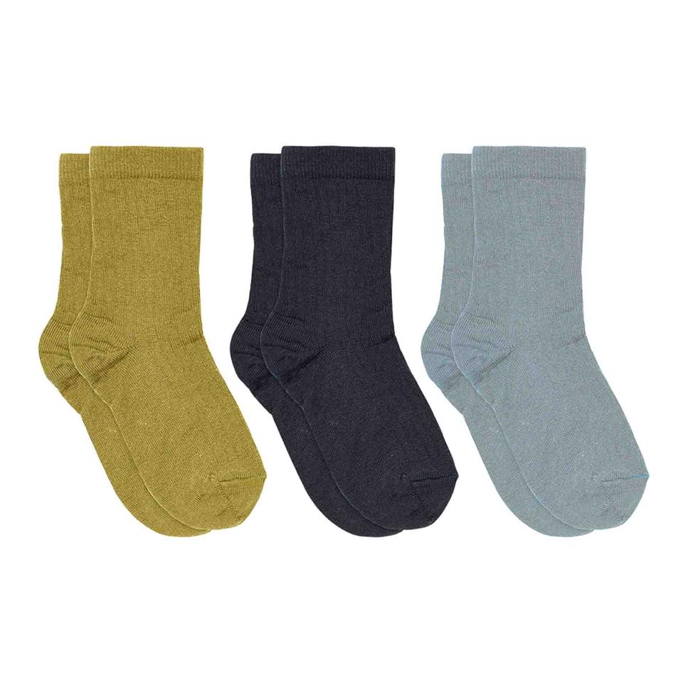 Cotton Rib socks - 3-pack