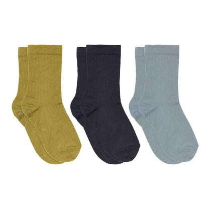 Cotton Rib socks - 3-pack