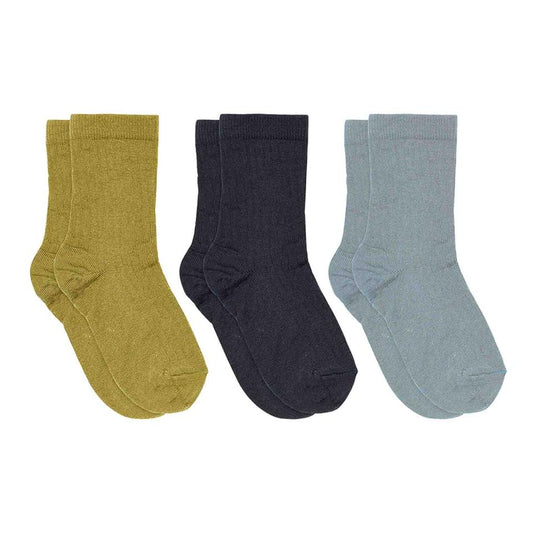 Cotton Rib socks - 3-pack