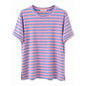 Aura stripe t-shirt short sleeve
