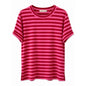 Aura stripe t-shirt short sleeve