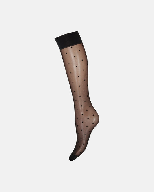 DECOY knee high w . dots 18 den