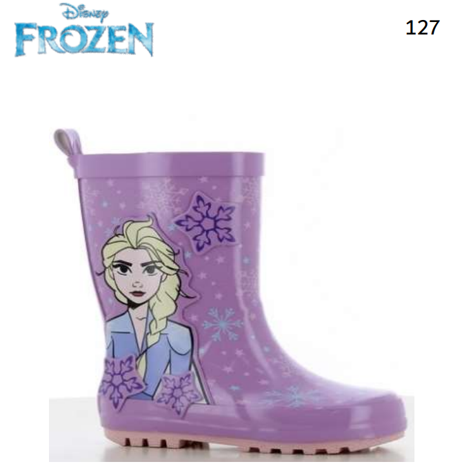 DISNEY® FROZEN™ Lilla/lys pink gummistøvle