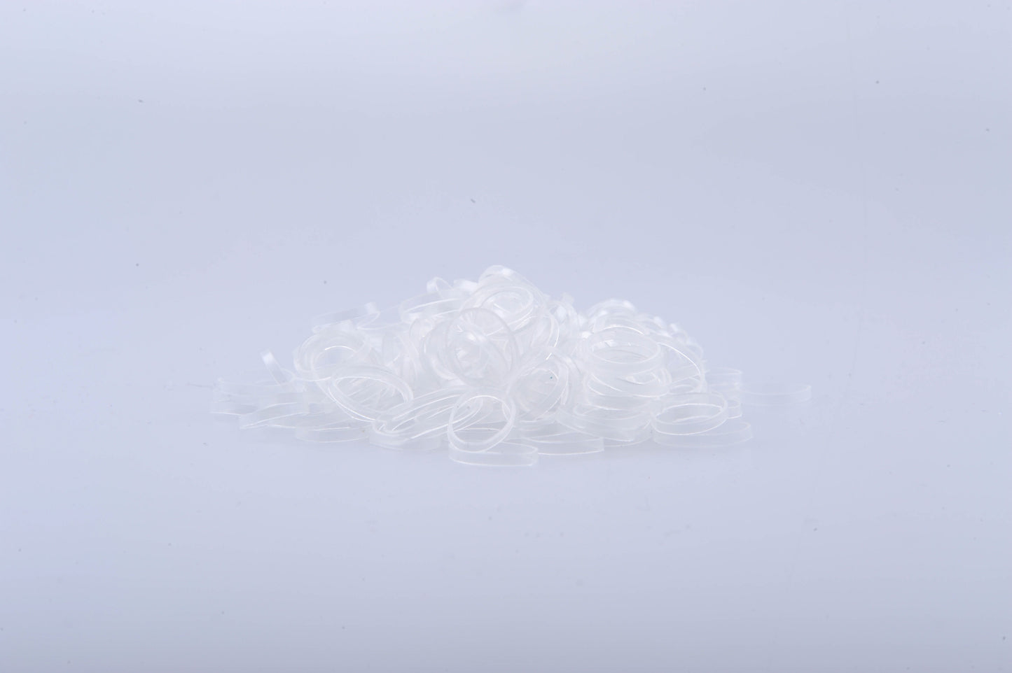Hair Elastic Rubber TRANSPARANT