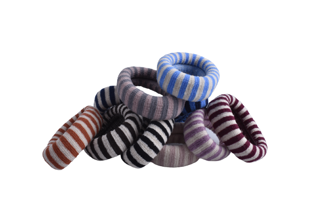 Striped Hair Elastic