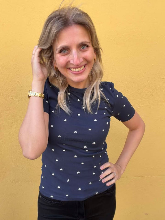 JDYLUCKY S/S O NECK TOP