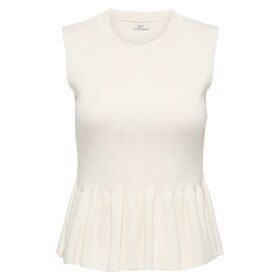JDYRHEA S/L O-NECK PEPLUM TOP KNT