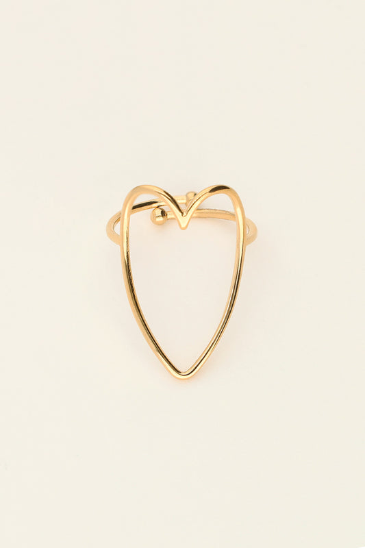 Ring open heart