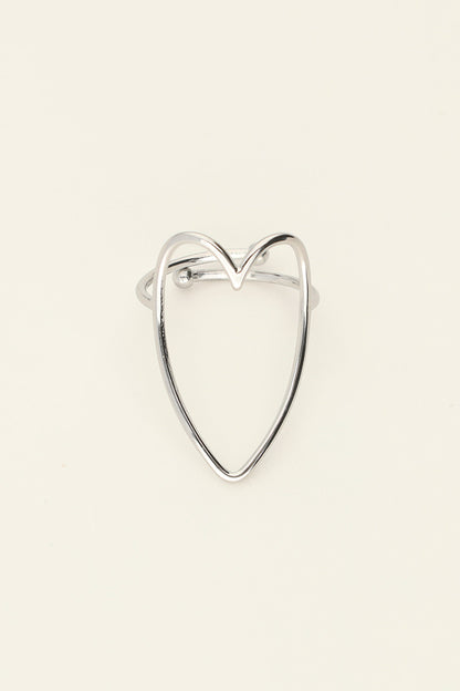 Ring open heart