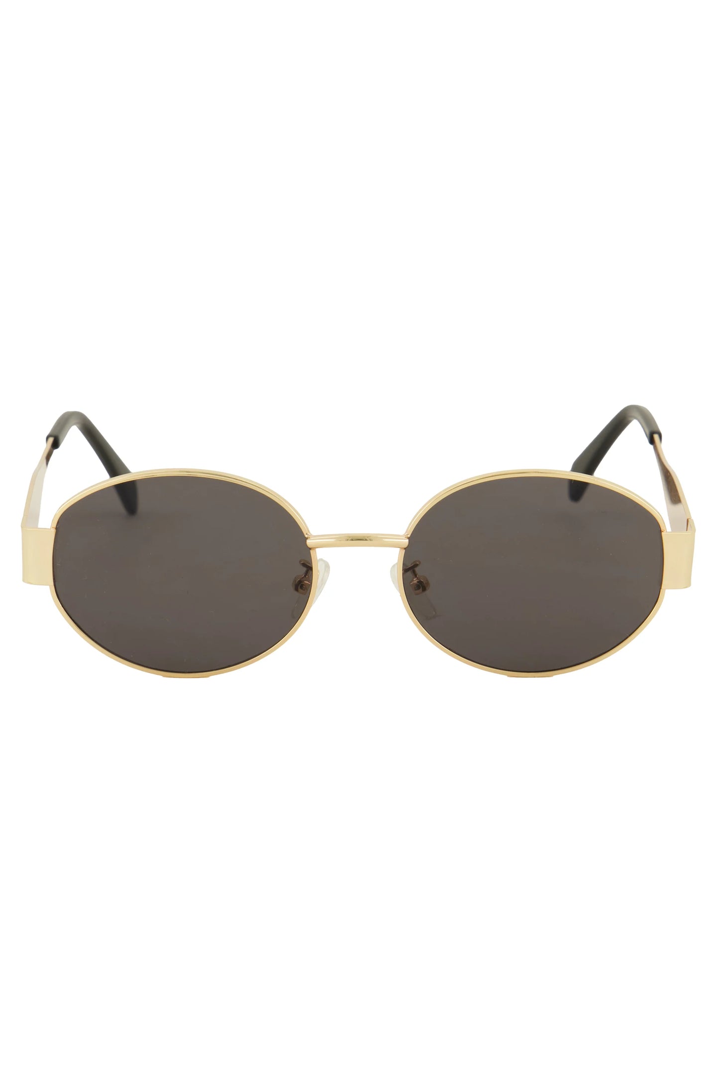 Sunglasses metal oval