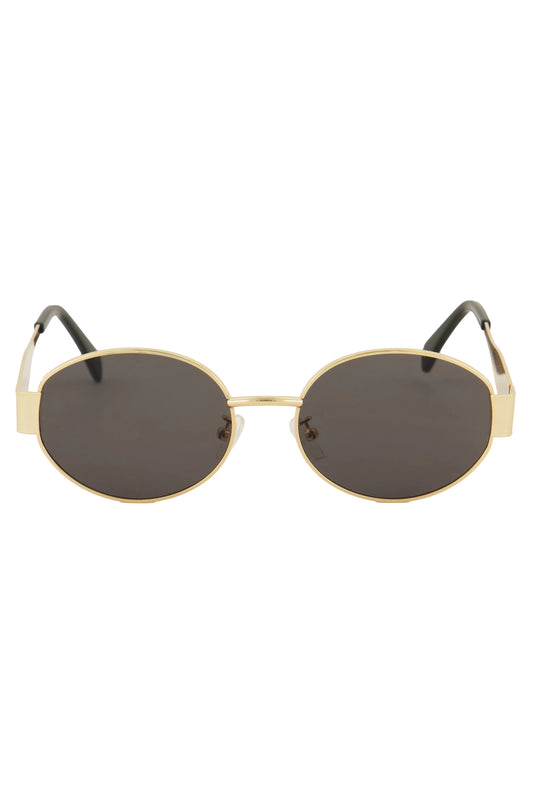 Sunglasses metal oval
