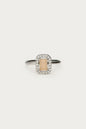 Ring vintage square SILVER