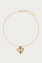 Necklace big flower beads flower