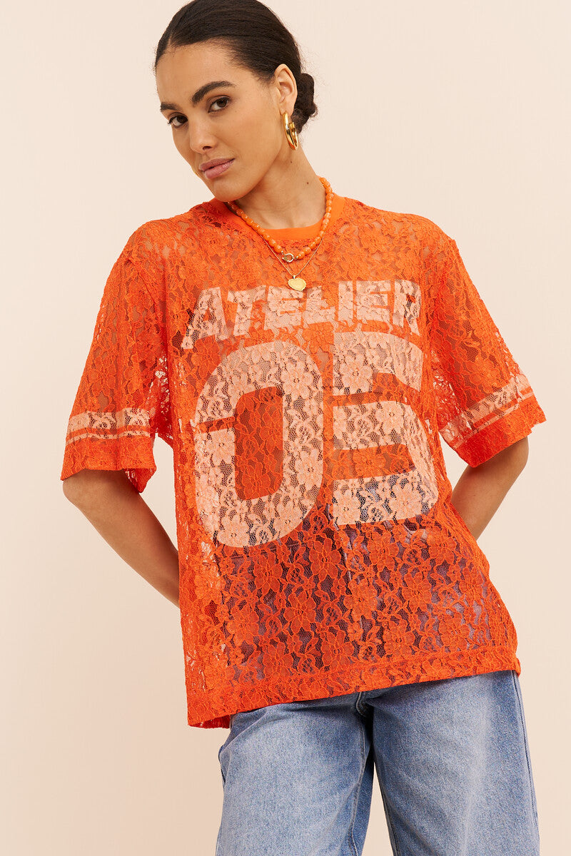 Atelier 05 lace tee