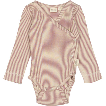 PPDian Body L/S fold over stripe NB NOOS