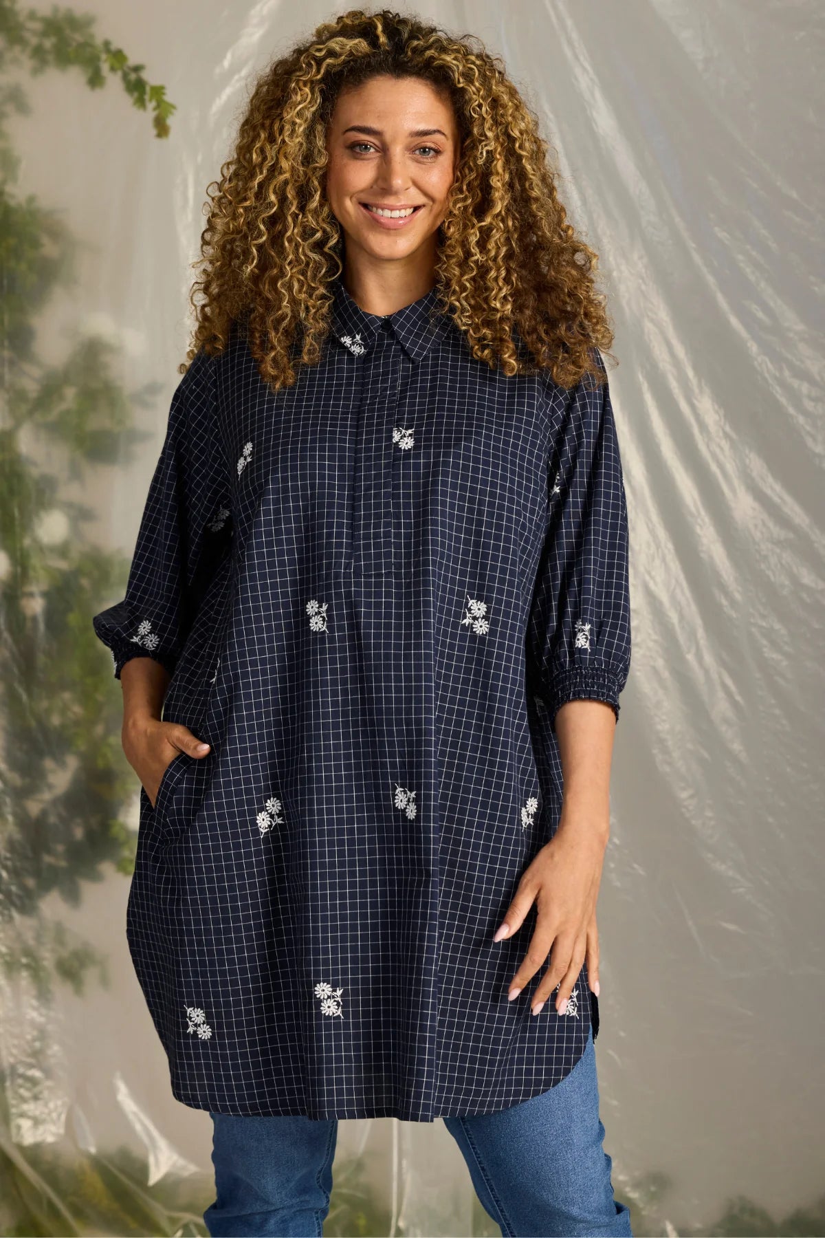 Zh-Amber 1198-Tunic 3/4