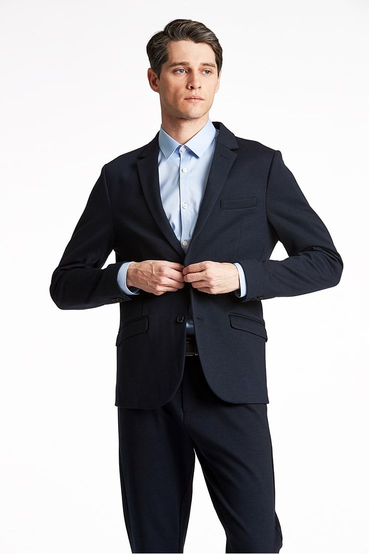 Superflex knitted blazer