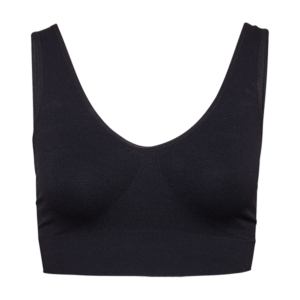 DECOY bra top w/wide straps
